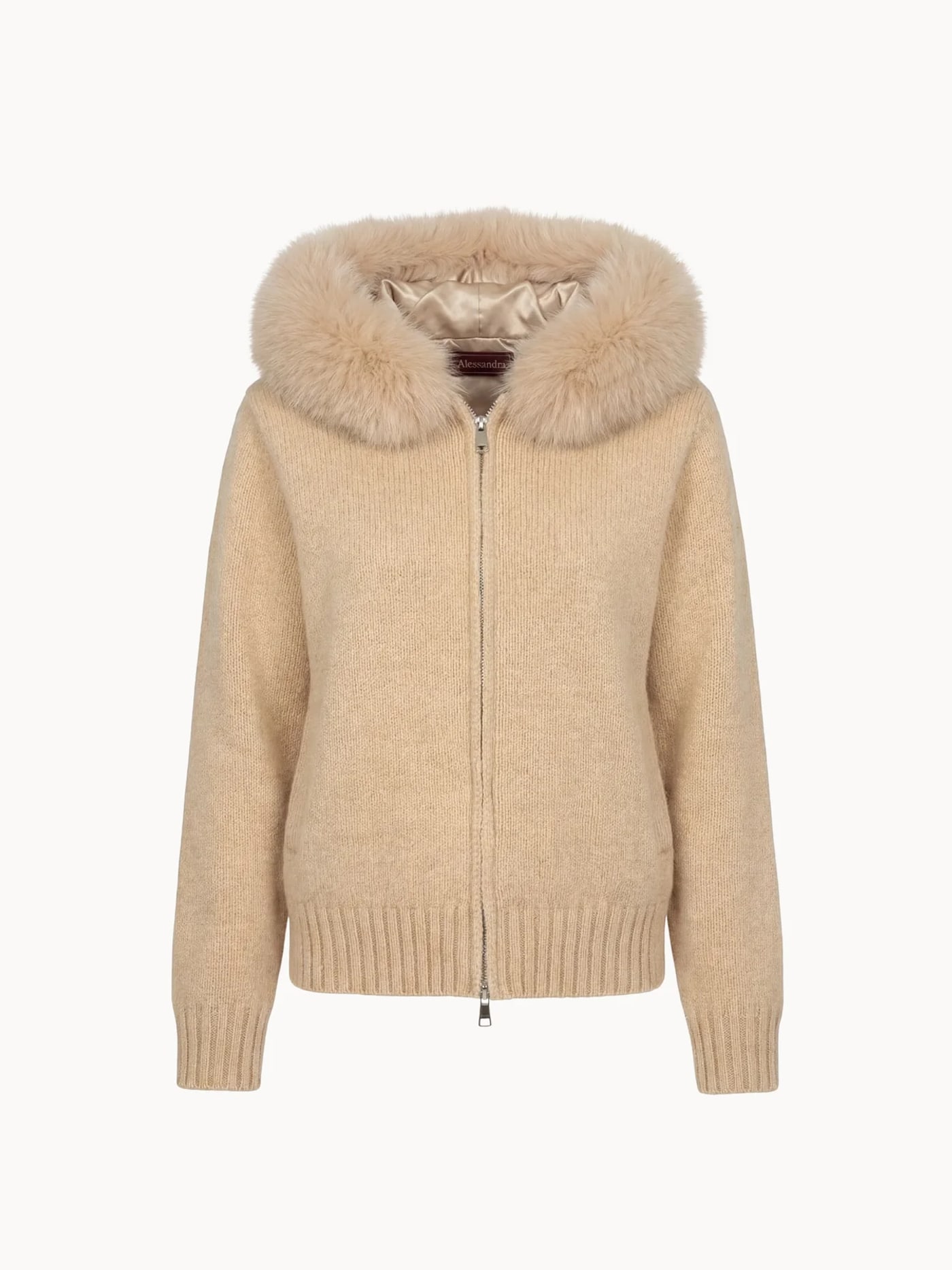 VESTE CAPUCHE ALMA — coloris Sable